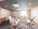 3階ライブラリーコーナーもご利用いただけます。