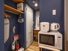 長期滞在にも快適な部屋備品