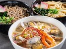 【ディナーメニュー】各種麺類(うどん・そば・松浦水軍ちゃんぽん)