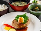 【ディナーメニュー】和風ハンバーグ定食