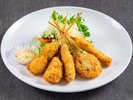 【ディナーメニュー】串揚げ盛り合わせ