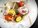 【夕食一例】魚介のアクアパッツア