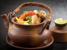 【夕食一例】秋の味覚!松茸の食材の土瓶蒸し