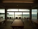 テラッセオレンジトイ:防災タワーとレストラン、カフェ、お土産エリアが一体となった新施設。