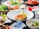 【夕食一例】華やかな春の会席料理♪