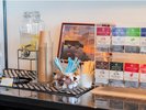 ラウンジの無料ドリンクサービス