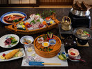 【ご夕食】銚子港直送・新鮮な海の幸を味わう基本会席。銚子名物・金目鯛の煮付けもございます