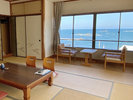 【和室15畳】角部屋ならではの海景色をお楽しみいただけます