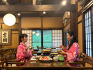 【滞在風景I】夕食のメインは那須野が原和牛のしゃぶしゃぶか陶板焼き!野菜もお肉もたっぷりの会席に舌鼓