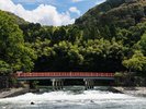 (観流橋)美しい宇治川の流れを眺めながらごゆるりとご寛ぎ下さい。※客室からの景色一例