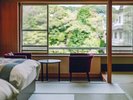 <禁煙>プレミアム和ベッド12.5畳〜Garden View〜