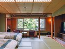 <禁煙>プレミアム和ベッド12.5畳〜Garden View〜