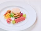 自家製ほうじ茶パンナコッタ