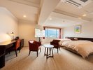 プレミアムデラックスツイン(46u/セミダブルベッド120cm×2台/7〜8階)