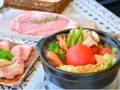 冬季限定トマト鍋付きプラン野菜が採れて身体がぽかぽか温まる鍋付き♪