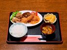 古民家小学生夕食
