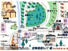 場内マップ(古民家BBQプランはBBQ会場にて)古民家横の蔵では土曜限定【BARともし火】が営業