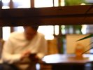 カフェスペース のんびり過ごす時間