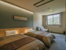 洋室ツイン+エキストラベッドの一例