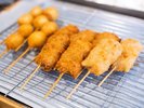 朝食 大阪名物串カツ
