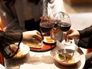 ハッピーアワー18:00-19:00関西だし茶漬け、たこ焼きは19:00‐21:30(もみじ棟)