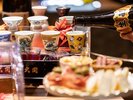 ハッピーアワー18:00-19:00関西だし茶漬け、たこ焼きは19:00‐21:30(もみじ棟)