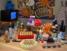 ハッピーアワー18:00-19:00関西だし茶漬け、たこ焼きは19:00‐21:30(もみじ棟)