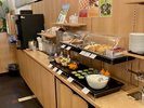 ◆朝食 サラダ・スイーツ提供ライン
