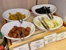 ◆朝食 白米のお供に。漬物コーナー
