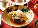 肩の力を抜いて、楽な気持ちでお召し上がりいただけるよう意識した、南條旅館オリジナルメニューです