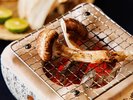 秋限定【松茸の炭火焼き】