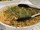 朝食バイキング 明太子パスタ
