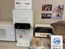 朝食会場にウォーターサーバーをご用意。