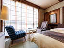 【紅葉】和洋室10畳ツインベッド(バス付・禁煙室)