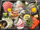 熱海の老舗提携の海鮮盛り(一例) その時期に応じた1番美味しいものを取り揃えてます♪