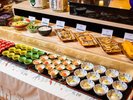 朝食ビュッフェメニュー一例