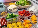 朝食ビュッフェメニュー一例