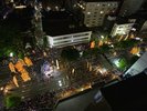 ホテルの目の前が竿燈祭りの会場