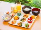 朝食ビュッフェメニュー一例