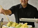 ライブキッチン 旬の揚物揚げたて!夏野菜の天婦羅!!