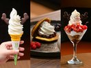 【鹿の湯 卓球ラウンジ 鹿のSALON】札幌名物のシメパフェやBOCCA直送ソフトクリーム