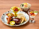 【幼児膳 献立例】可愛らしいプレートに乗ったお膳(食事付き幼児料金のお膳)