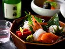 【お造り 献立例】季節の幸をより美しく。新鮮な魚介をご用意