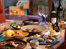 【お部屋食】豊富LUXEだけの特別なお食事をお部屋にご用意(一例)