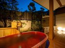 102-103豊富LUXE】露天風呂付客室 和室/露天風呂(陶器)/ツインベッド/ダイニングテーブル/ミニバー