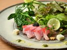【夕食】ふくしまの豊かな素材を活かした料理を召上がってください