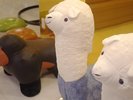 ■ロビー■アルパカがお出迎え