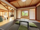 【天然温泉・薪ストーブ付】デラックスコテージ(禁煙)(一例)
