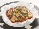【レストランヒビンカ】麻婆豆腐はピリ辛の本格中華でございます!ご飯に合います!