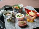 春を感じさせる前菜
